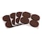 Prime-Line Heavy-Duty Furniture Felt Pads, 1/4 in. Thick x 2 in. Diameter (16 Pack) MP76705 - alternate 1